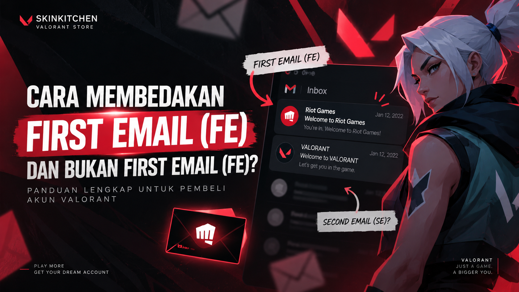 Cara membedakan First Email (FE) atau Bukan